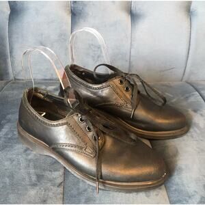 Dr. Martens Trulia Oxford Shoes Black Leather Lace Up Docs U.S. Women's Size 5